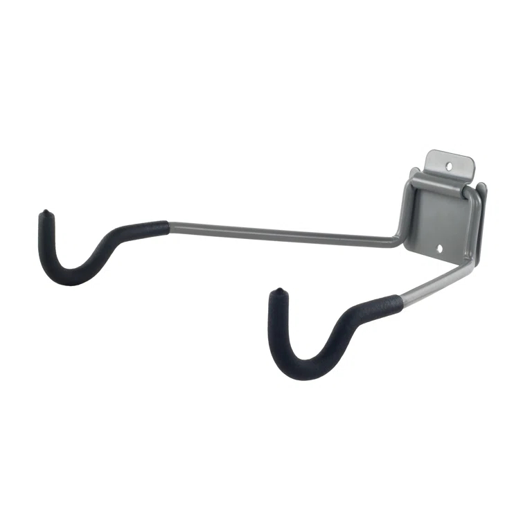 Pentagon Tool Rad Sportz Flip Up Bike Rack with 50lb Capacity for Mountain, Road, Kids Bikes - Bike Wall Mount M220012