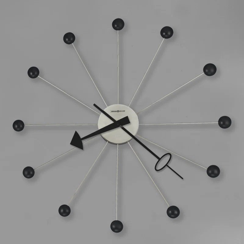 Howard Miller® Metal Wall Clock