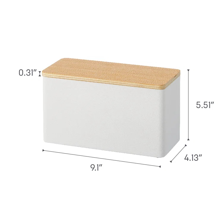 Yamazaki Home Rin Yamazaki Home Countertop Organizer Bathroom Kitchen Toiletries Holder, Sliding Divider