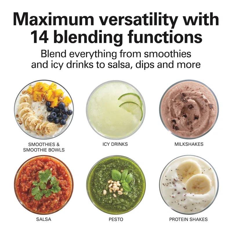 Hamilton Beach Hamilton Beach® Wave Crusher® Multi-Function Blender 40 oz. Glass Jar