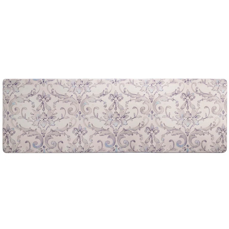 SoHome Cozy Living Watercolor Damask Anti-Fatigue Mat