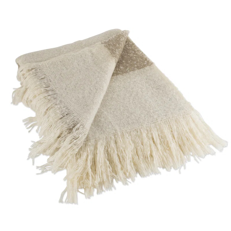 Design Imports Dll Hand Woven Throw Blanket