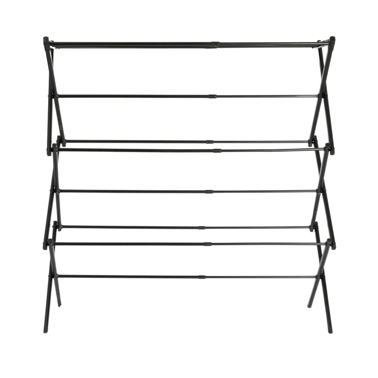 Household Essentials Steel Foldable Accordion Drying Rack