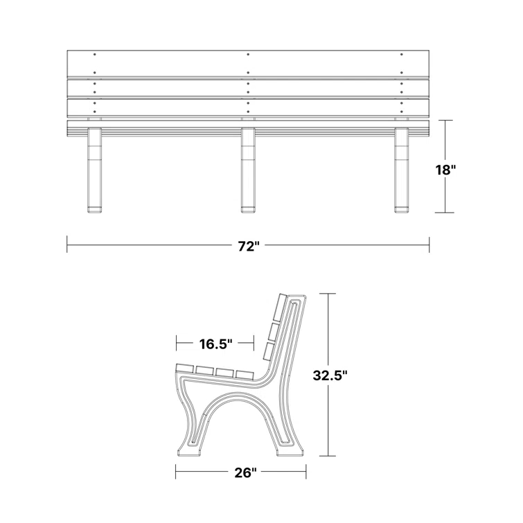 Wildridge Heritage Park Bench