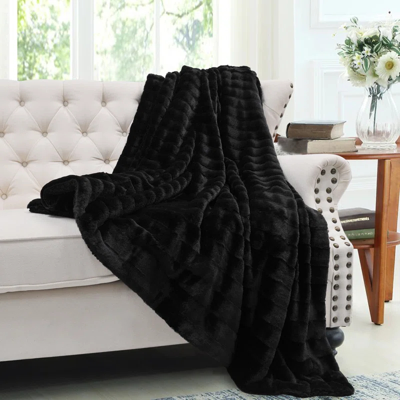 Home Soft Things Super Mink Throw Blanket