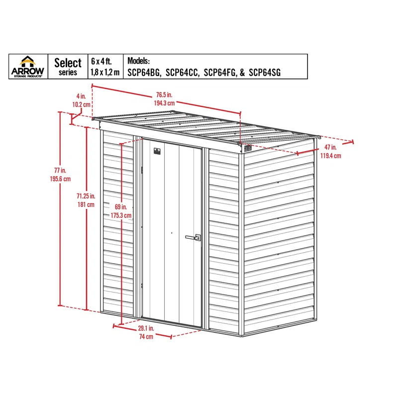 Metal Storage Shed
