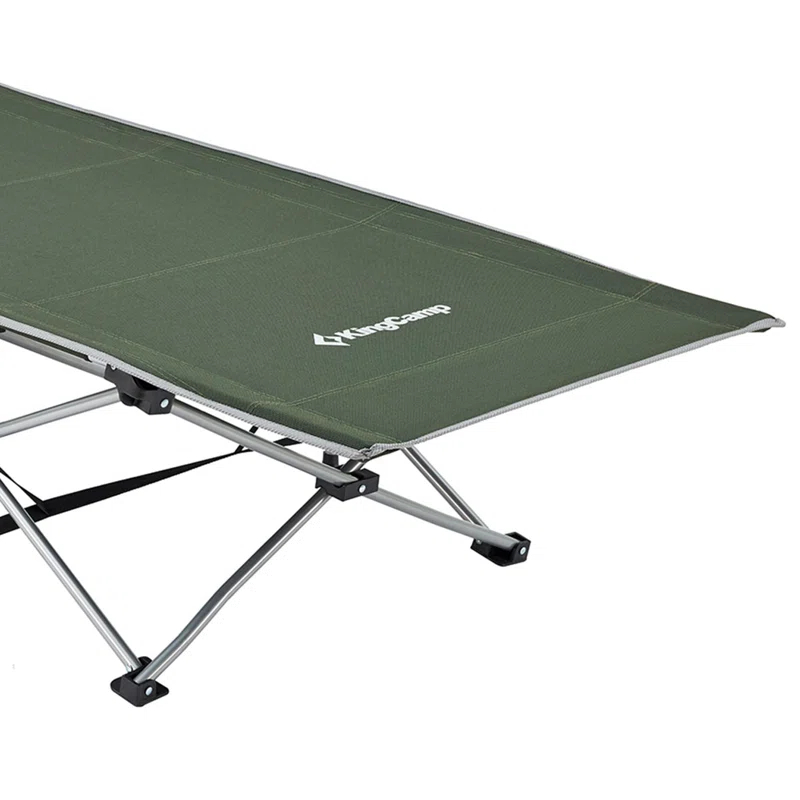 Kingcamp KingCamp Folding Portable Outdoor Camping Cot w/ Multi Layer Side Pocket