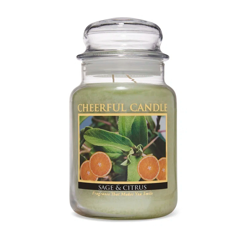 A Cheerful Candle LLC Fruity Scented Jar Candle