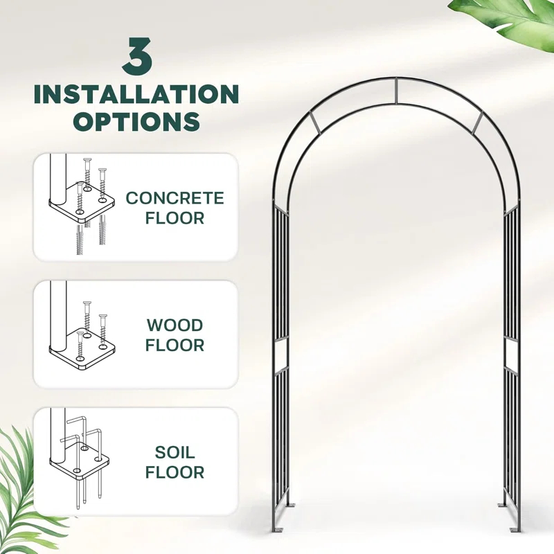 Steel - Arbor basic - 47x17.5x86in