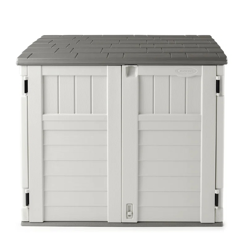 Suncast Outdoor Resin Horizontal Storage Shed
