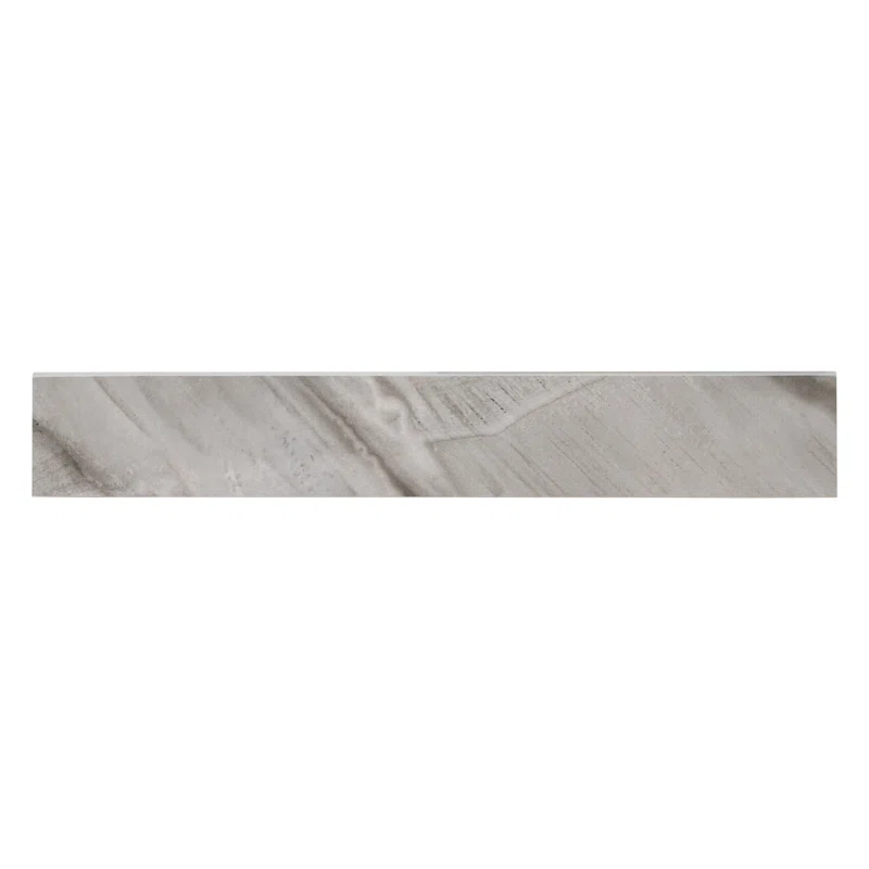 Ackland Ardena 4 in. x 24 in. Polished Porcelain Bullnose Tile Trim