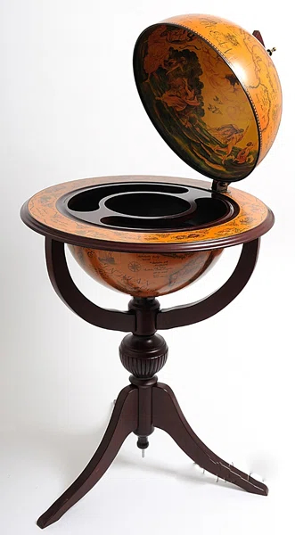 Old Modern Handicrafts Floor Globe