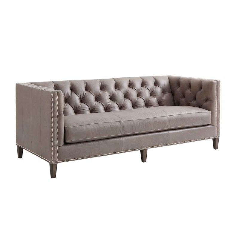 Ariana Monaco Leather Sofa