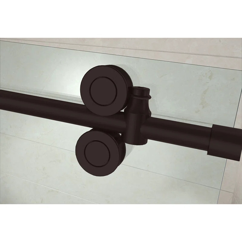 Langham XL 56" - 60" W x 32" D x80" H Frameless Rectangle Shower Enclosure