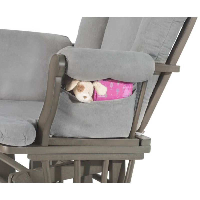 Child Craft Cozy Glider Rocker and Ottoman