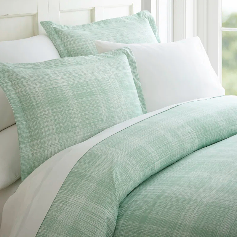 Becky Cameron Simply Soft Thatch Pattern Duvet Cover Set