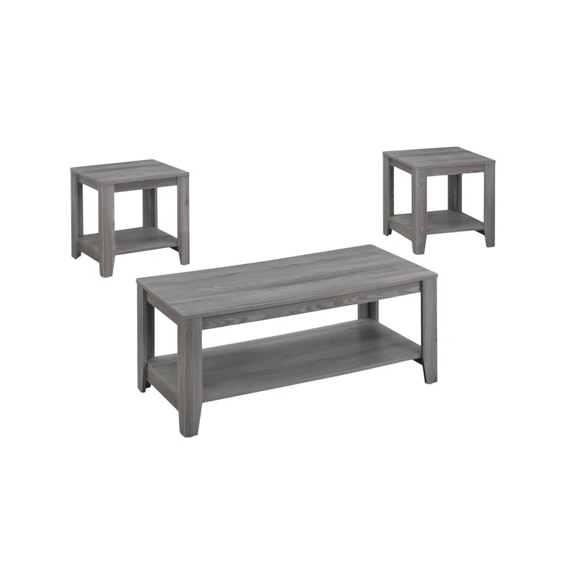 ZeaZu 3 - Piece Living Room Table Set