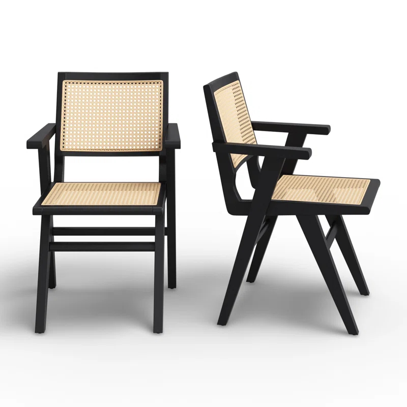 AllModern Atticus Cane Arm Chair & Reviews | Wayfair