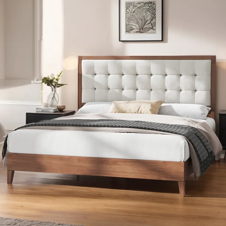 Wade Logan® Behka Upholstered Platform Bed