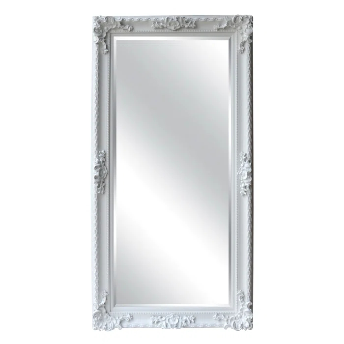 A&E Bath and Shower Metal Flat Floor Mirror