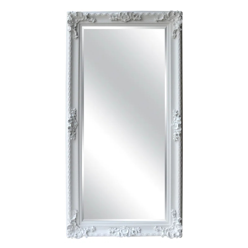 A&E Bath and Shower Metal Flat Floor Mirror