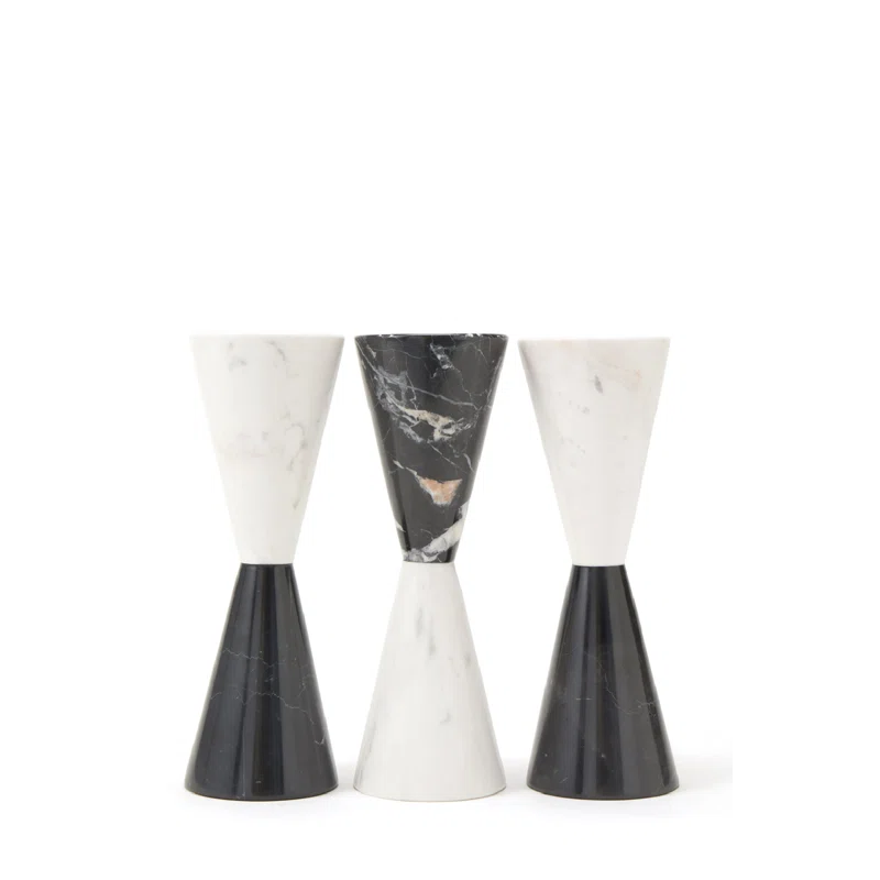 Liang & Eimil 10'' H Marble Tabletop Candlestick