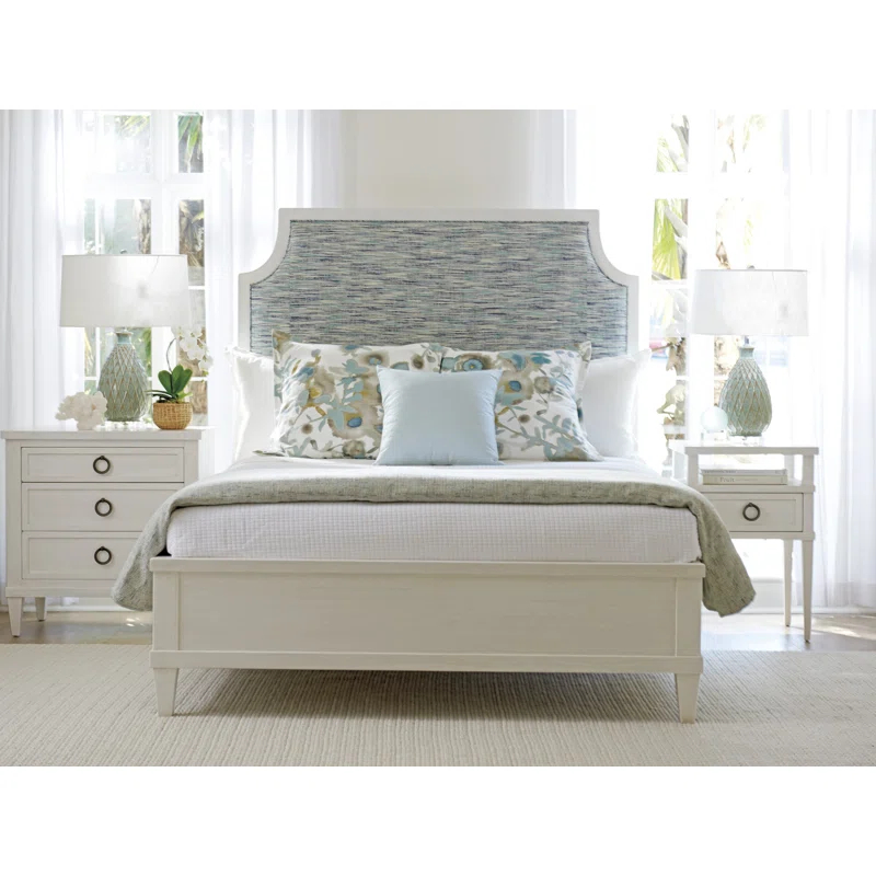 Tommy Bahama Home Ocean Breeze Belle Isle Upholstered Bed