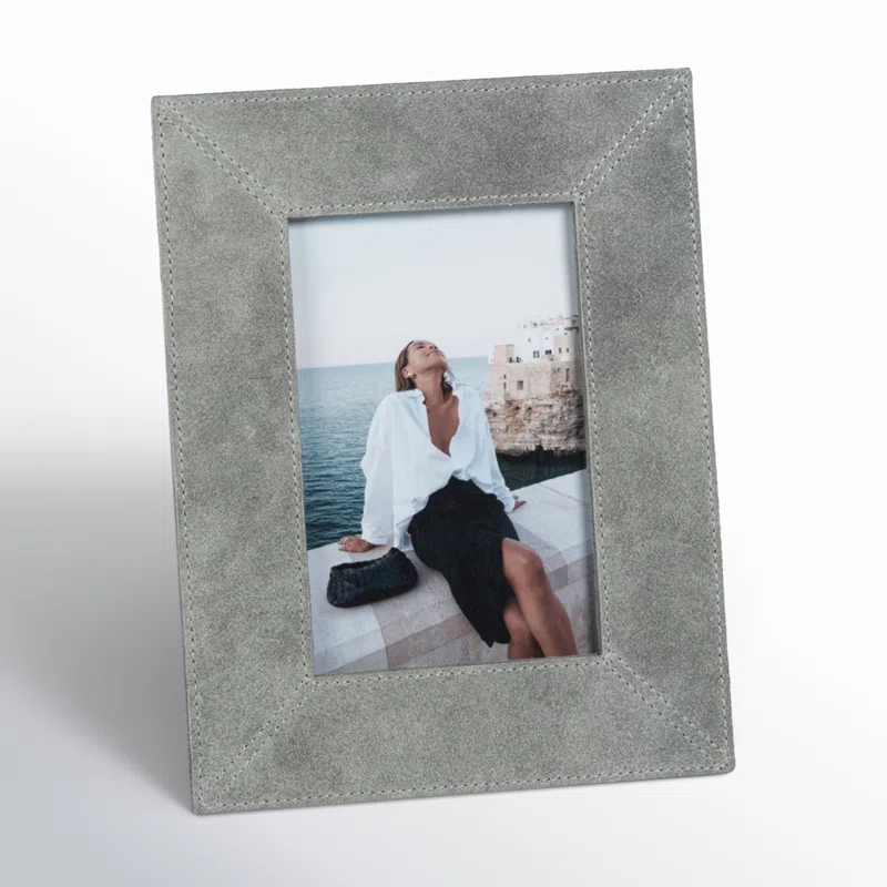 Suede Leather/ MDF Picture Frame
