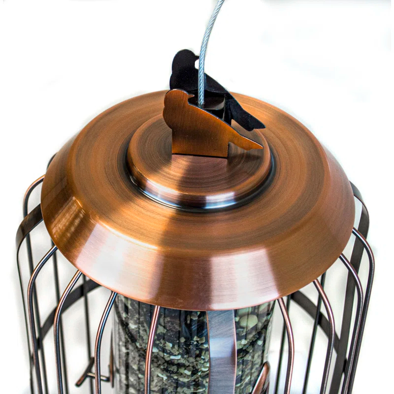 Outdoor Leisure Products Metal Hanging Decorative Bird Feeder