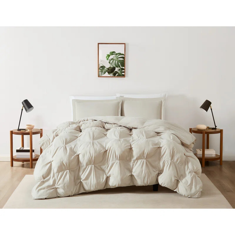 Truly Soft Truly Soft Cloud Puffer Comforter Set – Overfilled, Soft Microfiber