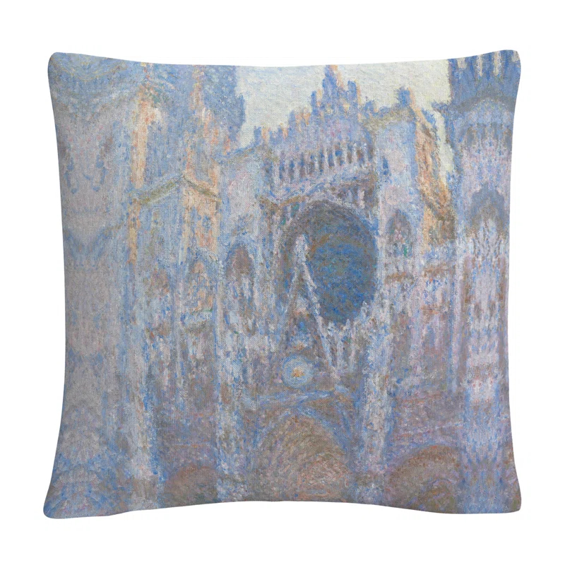 Trademark Fine Art Claude Monet Throw Pillow