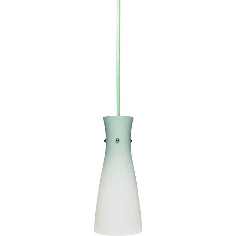 Volume Lighting 1 - Light Brushed Nickel Single Pendant