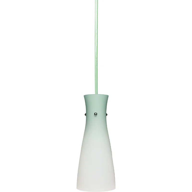 Volume Lighting 1 - Light Brushed Nickel Single Pendant