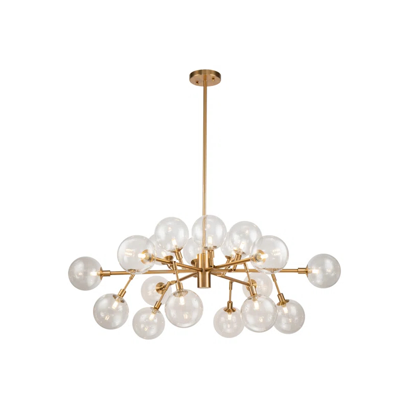 Baldwin 18 - Light Sputnik Sphere Chandelier