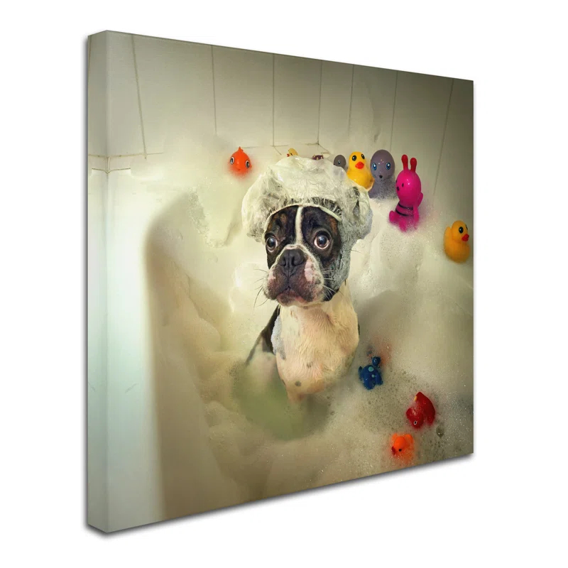 Trademark Fine Art " The Bath " by Ddiarte