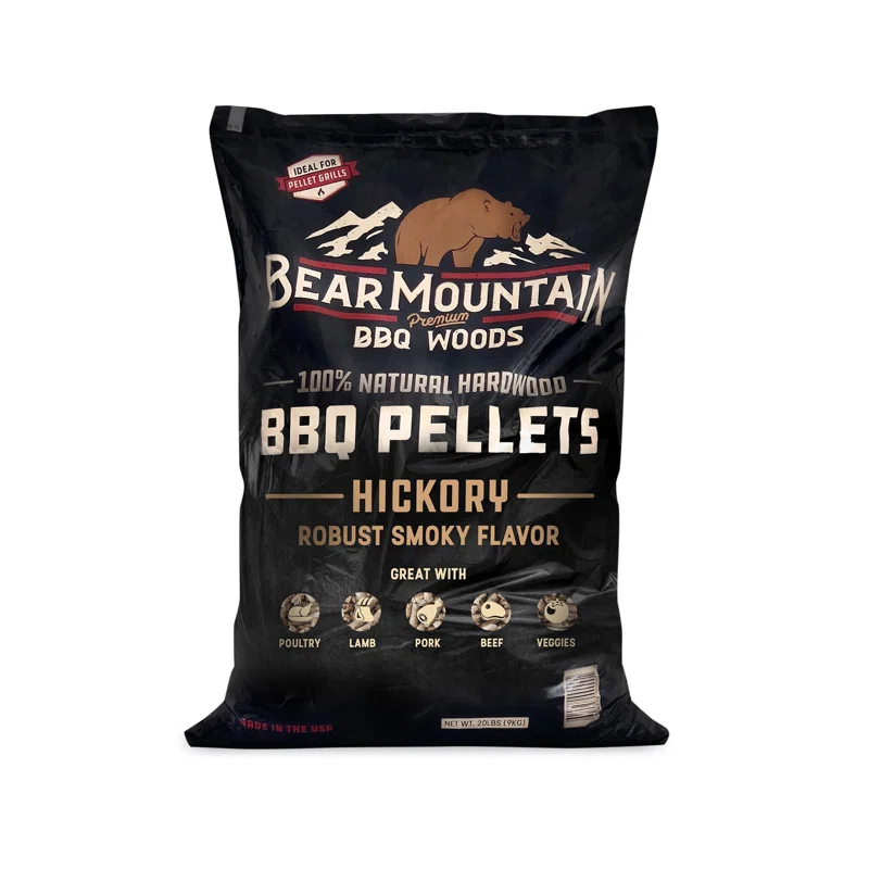 Bear Mountain BBQ Hardwood Hickory Smoker Pellets | Wayfair