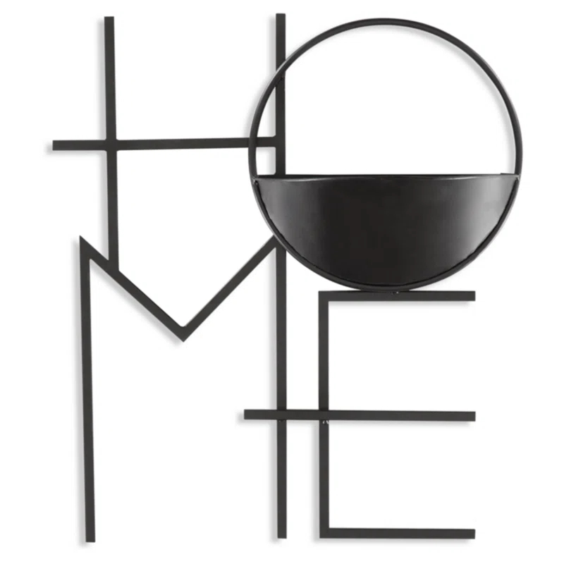 17 Stories Ornette Metal Wall Planter