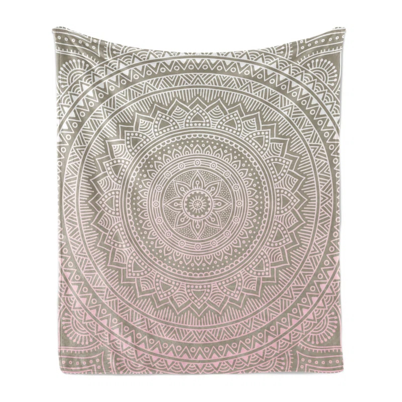 Ambesonne Hand Woven Throw Blanket