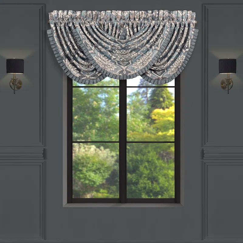 Five Queens Court Woodmere Window Waterfall Valance