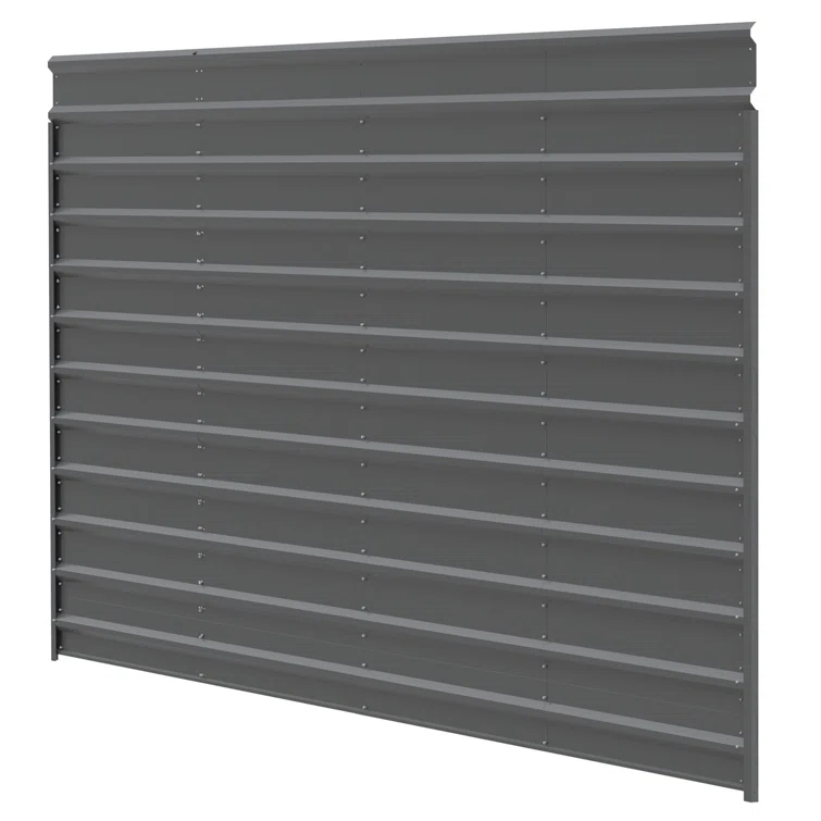 Arrow Arrow Black Metal Side Wall for Canopy