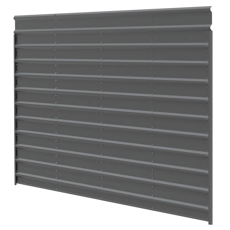 Arrow Arrow Black Metal Side Wall for Canopy
