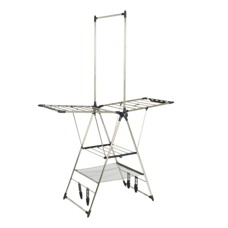 Household Essentials Steel Foldable Standard Drying Rack