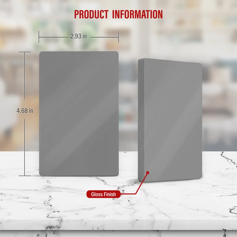 Enerlites No Subject 1 - Gang Blank Standard Wall Plate