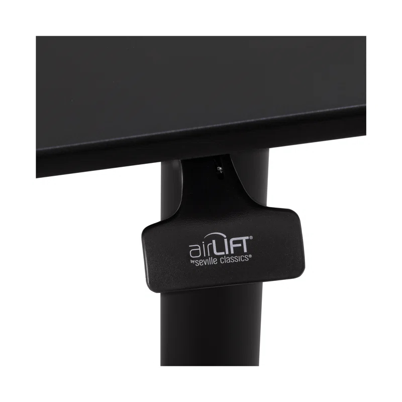 Seville Classics AIRLIFT® airLIFT 28" W Adjustable Height Rolling Laptop Desk Stand
