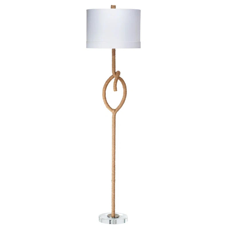 Jamie Young Company 70'' Natural/Clear Novelty Floor Lamp