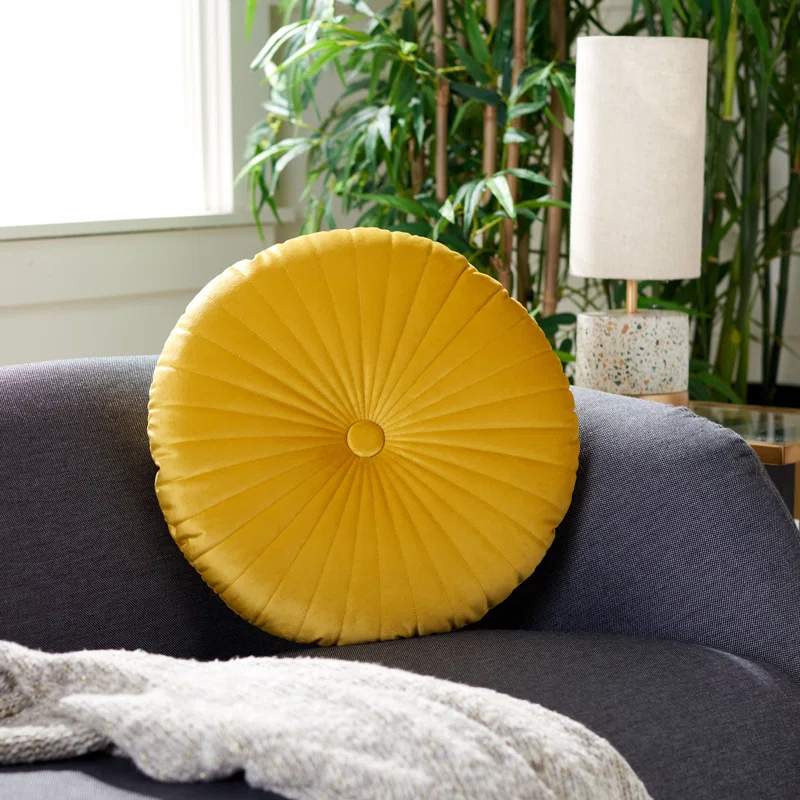 Safavieh Buttons Reversible Throw Pillow
