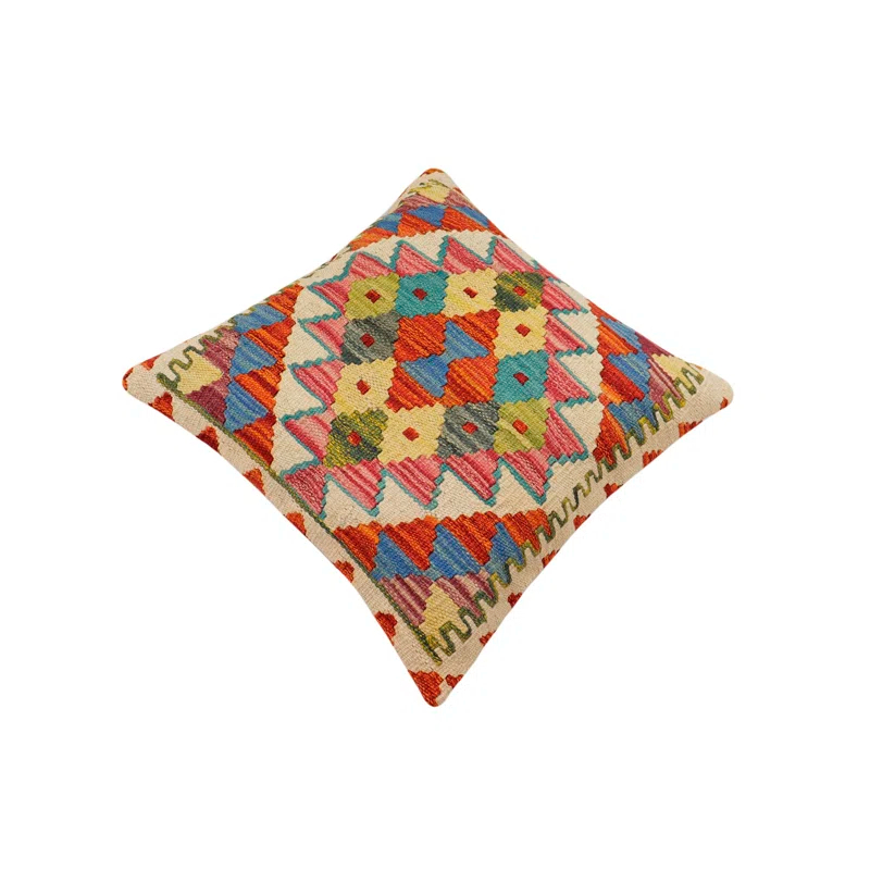 Keating Geometric Throw Pillow