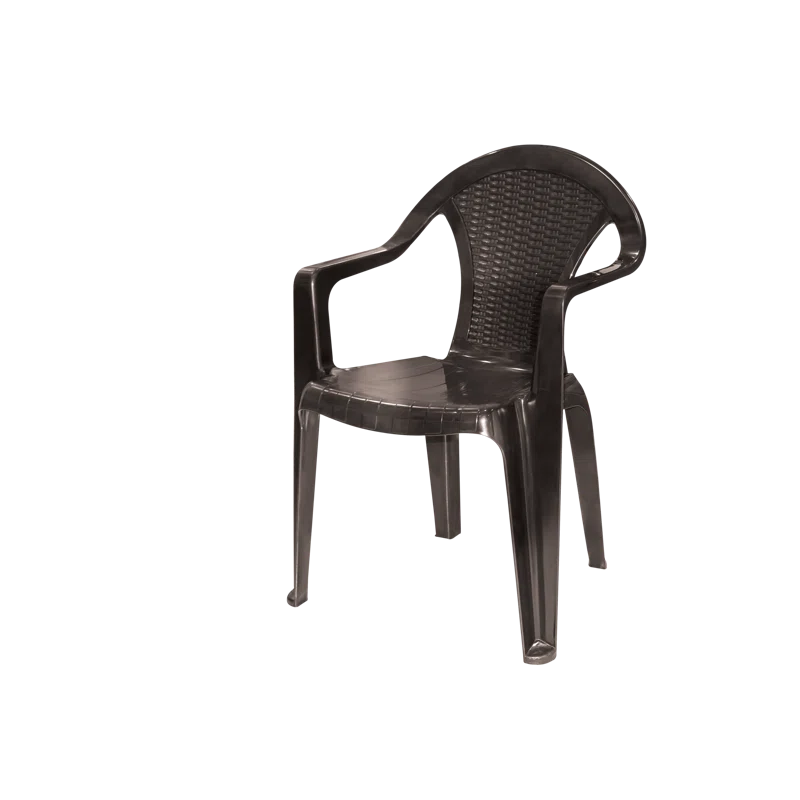 Orren Ellis Outdoor Stacking Dining Armchair (Set of 4)