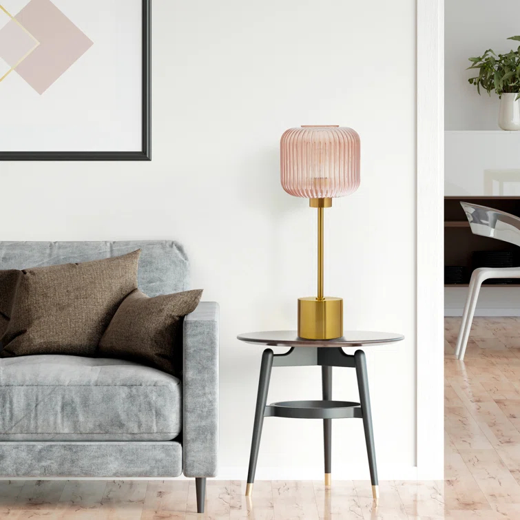 Mercer41 Gracieleigh Metal Table Lamp