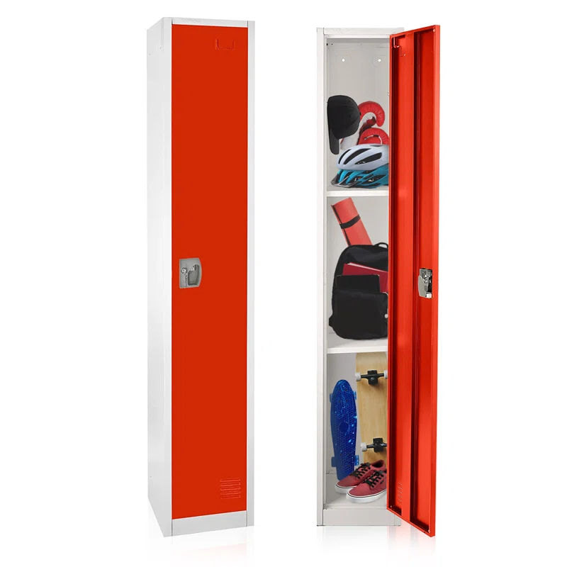 12'' Wide Steel 1-Tier School and Gym Locker